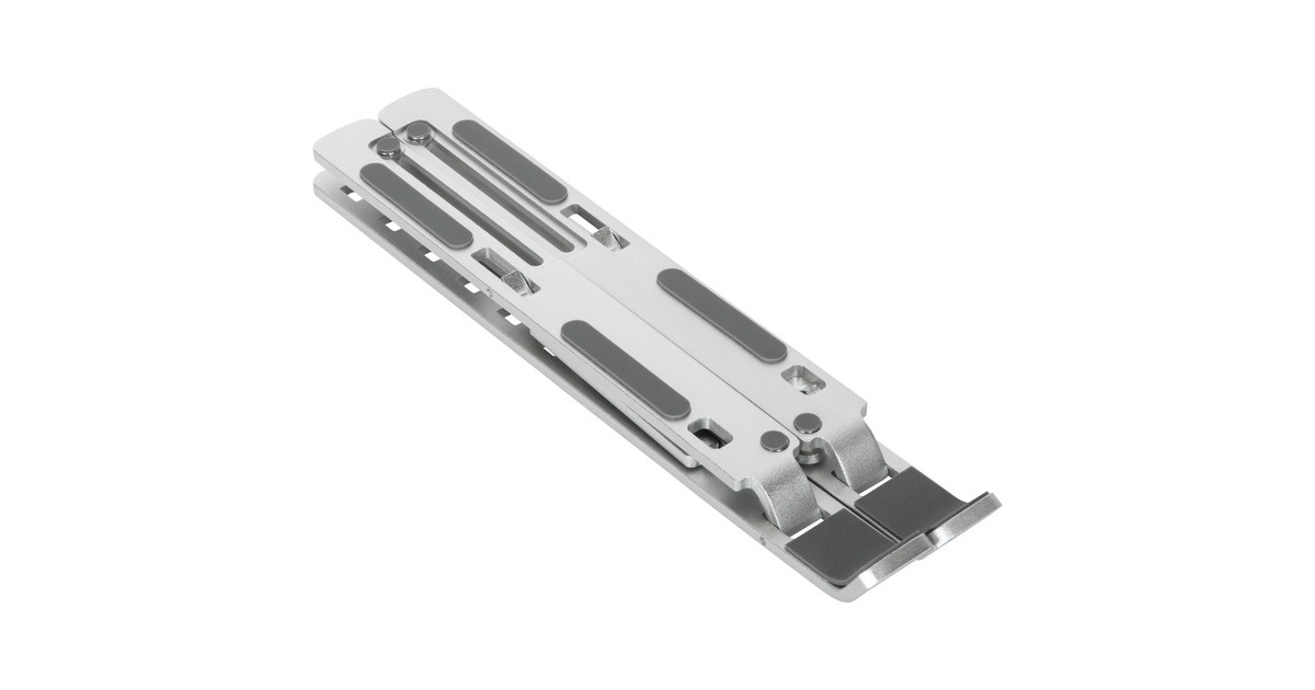 Targus Tragbarer ergonomischer Laptop-/Tablet-Ständer, Halterung(silber)