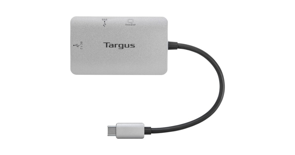 USB-A + USB-C Buchse + HDMI Buchse, USB-Hub(silber, PD, Laden mit bis zu 100 Watt)