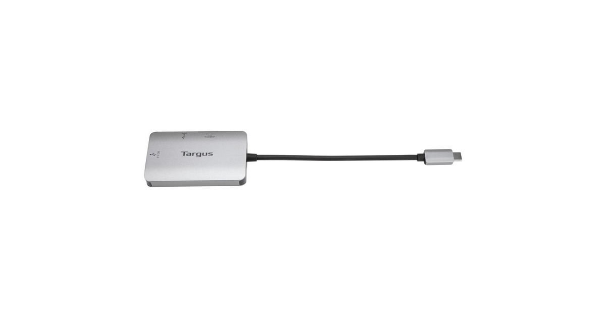 USB-A + USB-C Buchse + HDMI Buchse, USB-Hub(silber, PD, Laden mit bis zu 100 Watt)