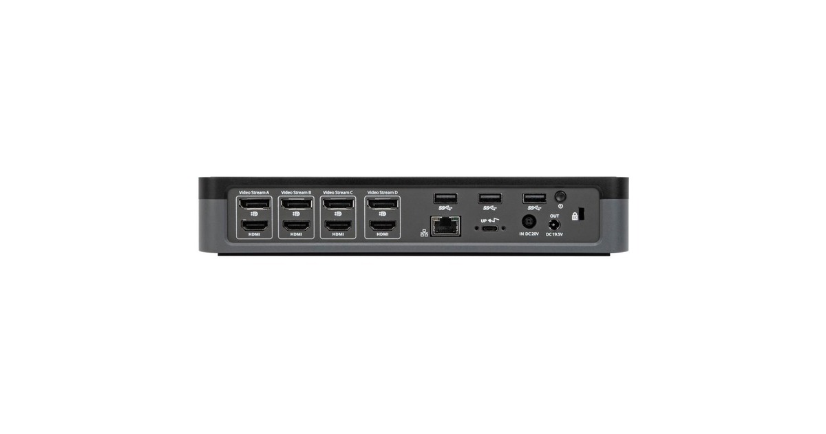 Targus USB-C Universal Quad 4K, Dockingstation(grau)
