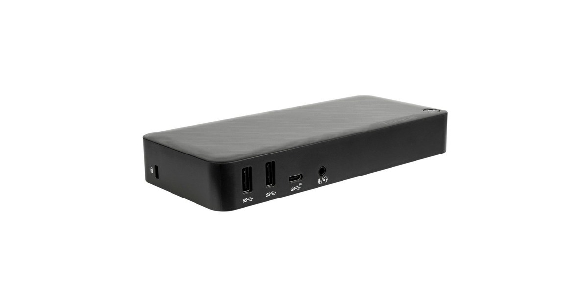 Targus USB-C multifunktionale DisplayPort Alt- Modus Dreifach-Video-Dockingstation(grau)