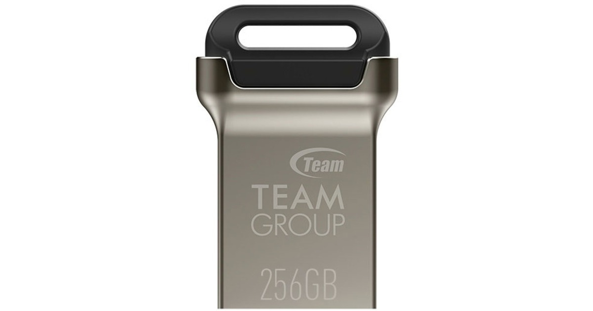 Team Group C162 256 GB, USB-Stick(silber/schwarz, USB-A 3.2 Gen 1)