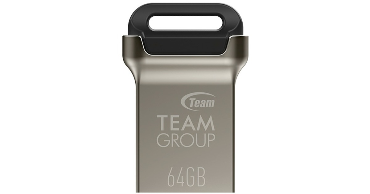 Team Group C162 64 GB, USB-Stick(silber/schwarz, USB-A 3.2 Gen 1)