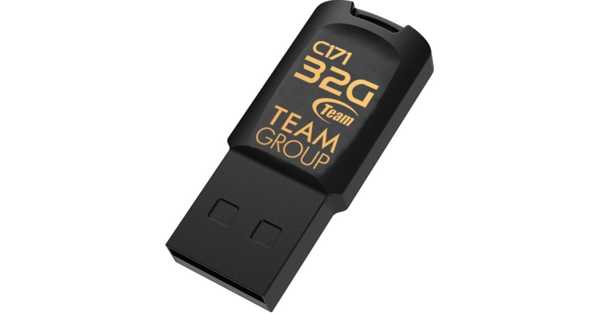Team Group C171 32 GB, USB-Stick(schwarz, USB-A 2.0)