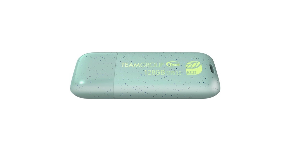 Team Group C175 ECO 128 GB, USB-Stick(grüngrau, USB-A 3.2 Gen 1)