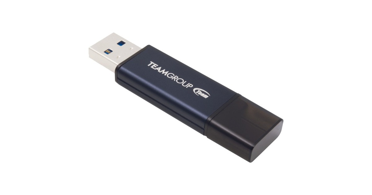 Team Group C211 64 GB, USB-Stick(dunkelblaugrau, USB-A 3.2 Gen 1)
