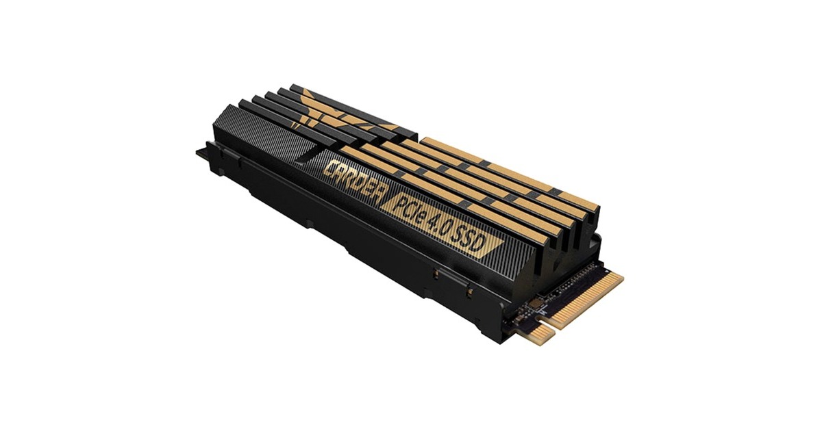 Team Group CARDEA A440 1 TB, SSD(schwarz/gold, PCIe 4.0 x4, NVMe 1.4, M.2 2280)