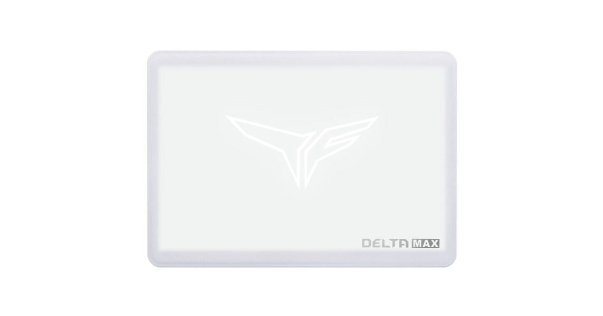 Team Group DELTA MAX LITE RGB 1 TB, SSD(weiß, SATA 6 Gb/s, 2,5