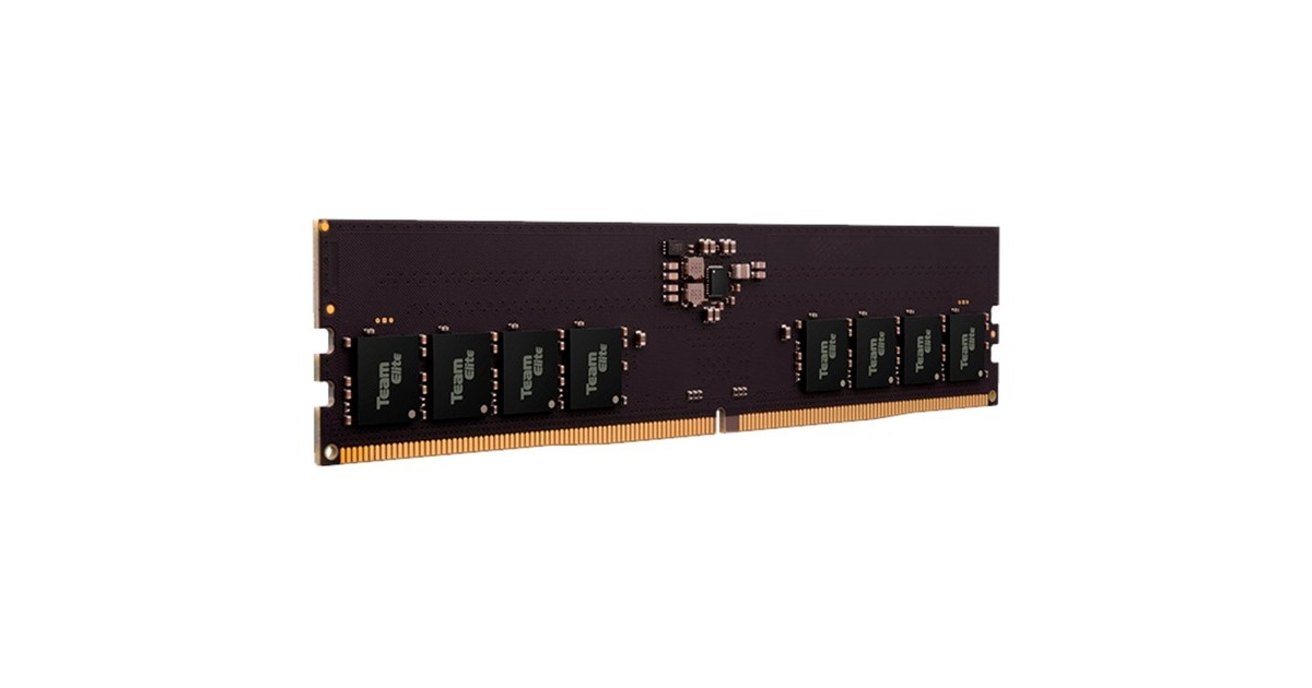 Team Group DIMM 16 GB DDR5-5600, Arbeitsspeicher(schwarz, TED516G5600C4601, Elite, INTEL XMP)