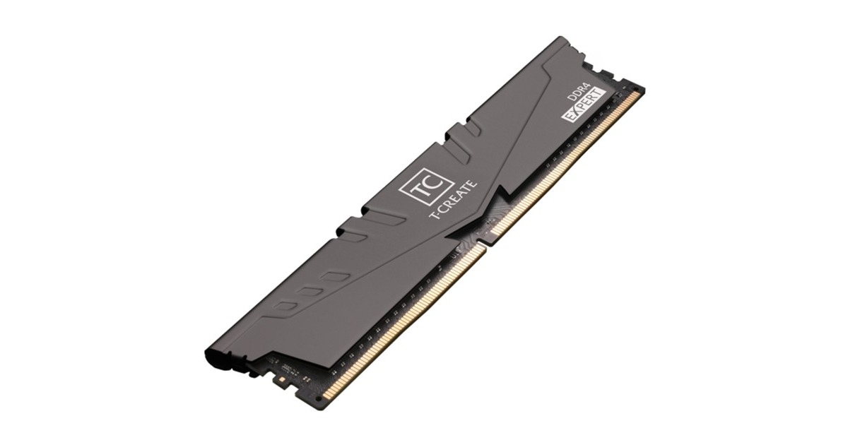 Team Group DIMM 32 GB DDR4-3600 (2x 16 GB) Dual-Kit, Arbeitsspeicher(schwarz, TTCED432G3600HC14CDC01, T-CREATE EXPERT, Outlet)