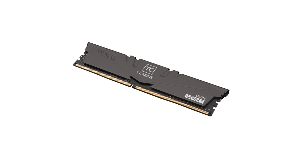 Team Group DIMM 32 GB DDR4-3600 (2x 16 GB) Dual-Kit, Arbeitsspeicher(schwarz, TTCED432G3600HC14CDC01, T-CREATE EXPERT, Outlet)