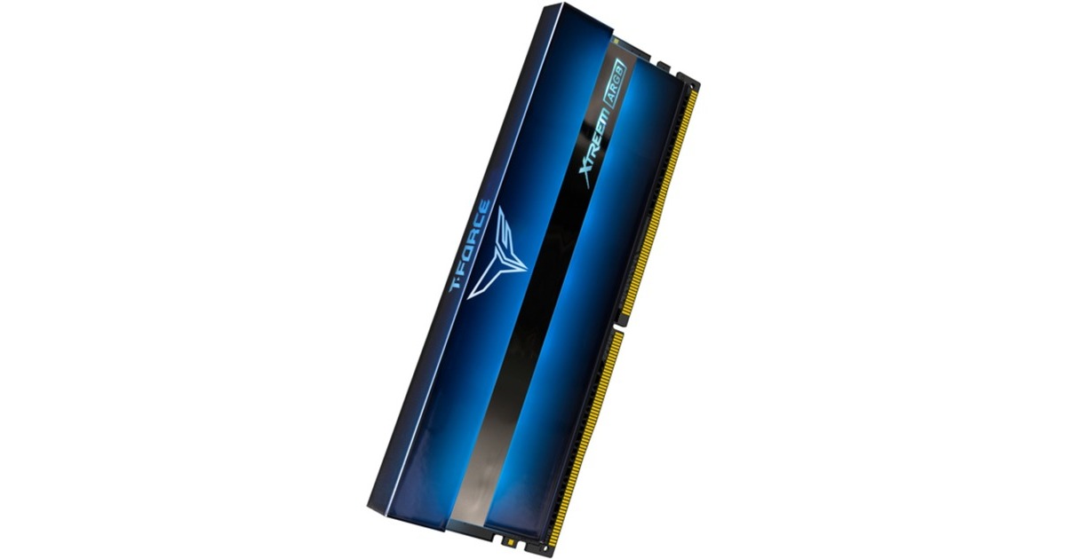 Team Group DIMM 32 GB DDR4-4000 (2x 16 GB) Dual-Kit, Arbeitsspeicher(schwarz, TF10D432G4000HC18LDC01, XTREEM ARGB, INTEL XMP)