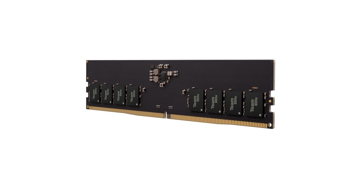 Team Group DIMM 32 GB DDR5-4800 (2x 16 GB) Dual-Kit, Arbeitsspeicher(schwarz, TED532G4800C40DC01, ELITE)