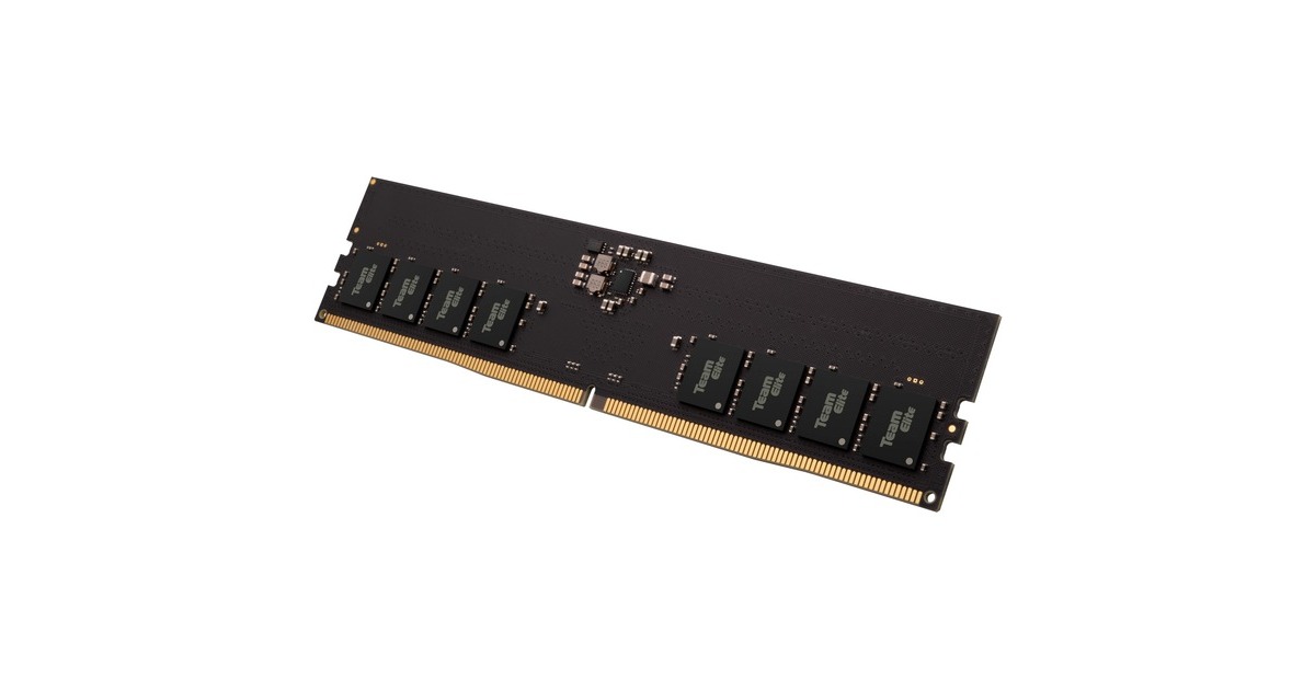 Team Group DIMM 32 GB DDR5-4800 (2x 16 GB) Dual-Kit, Arbeitsspeicher(schwarz, TED532G4800C40DC01, ELITE)