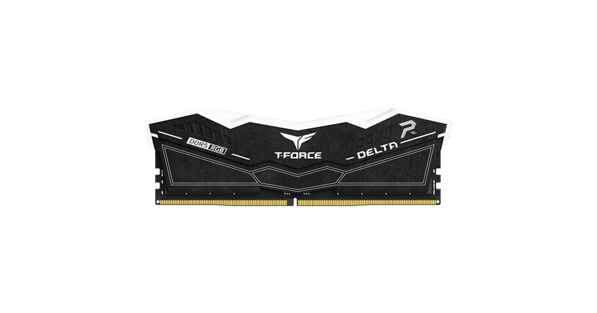 Team Group DIMM 32 GB DDR5-5200 (2x 16 GB) Dual-Kit, Arbeitsspeicher(schwarz, FF3D532G5200HC40CDC01, Delta RGB, INTEL XMP)