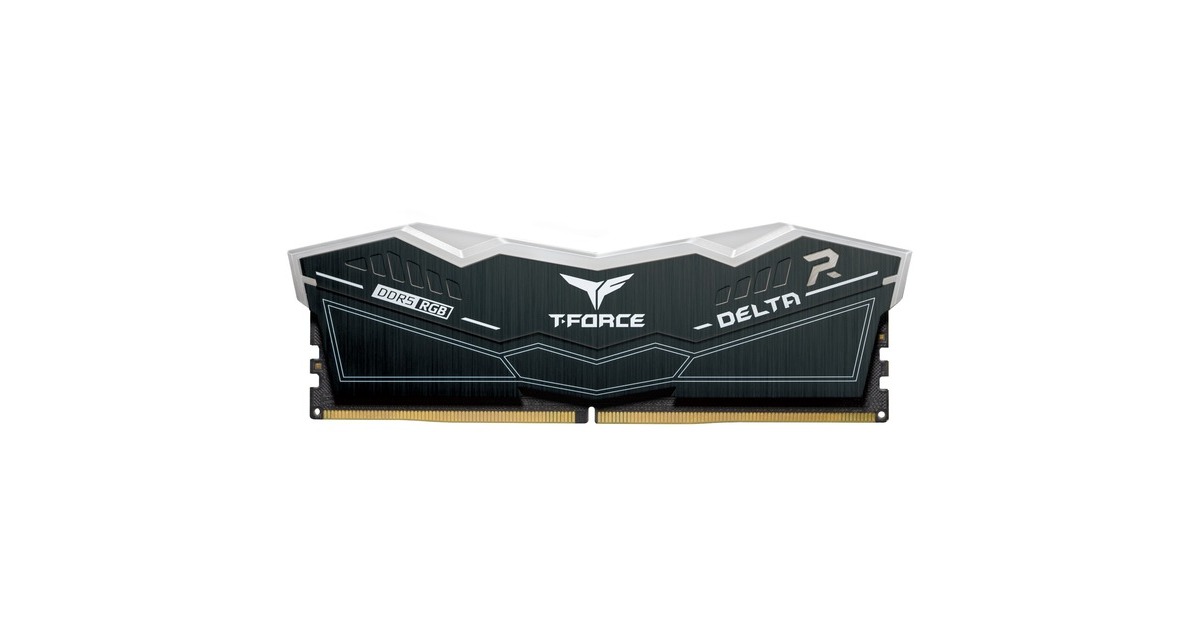 Team Group DIMM 32 GB DDR5-5600 (2x 16 GB) Dual-Kit, Arbeitsspeicher(schwarz, FF3D532G5600HC32DC01, Delta RGB, INTEL XMP)