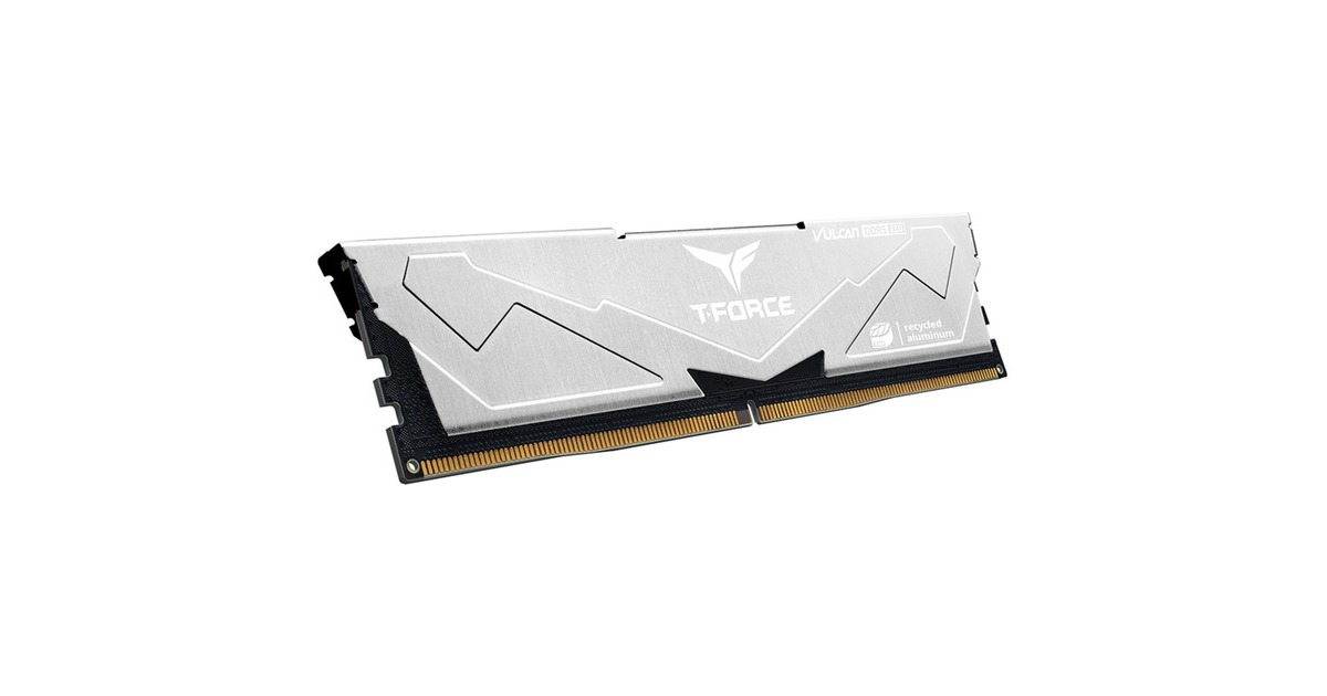 Team Group DIMM 32 GB DDR5-6000 (2x 16 GB) Dual-Kit, Arbeitsspeicher(grau, FLESD532G6000HC30DC01, VULCAN ECO, INTEL XMP, AMD EXPO)