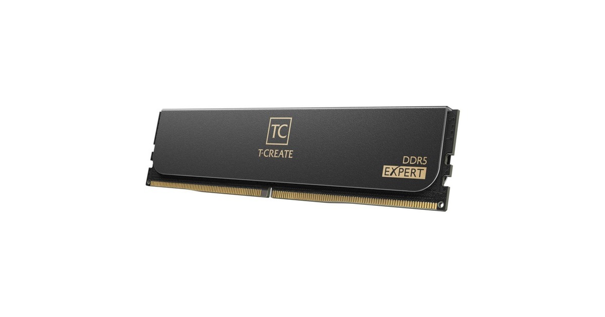 Team Group DIMM 32 GB DDR5-6000 (2x 16 GB) Dual-Kit, Arbeitsspeicher(schwarz, CTCED532G6000HC38ADC01, T-CREATE EXPERT, AMD EXPO)