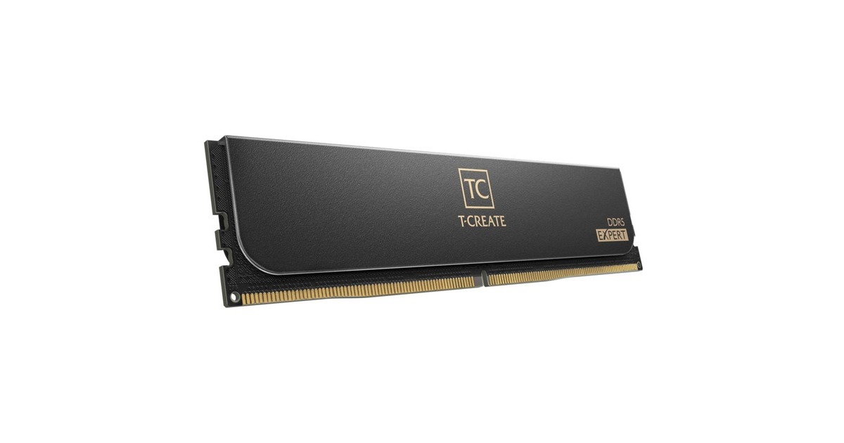 Team Group DIMM 32 GB DDR5-6400 (2x 16 GB) Dual-Kit, Arbeitsspeicher(schwarz, CTCED532G6400HC40BDC01, AMD EXPO)