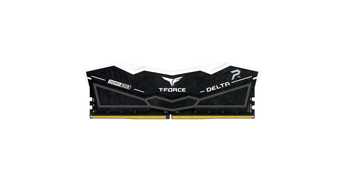 Team Group DIMM 48 GB DDR5-7200 (2x 24 GB) Dual-Kit, Arbeitsspeicher(schwarz, FF3D548G7200HC34ADC01, Delta RGB, INTEL XMP)