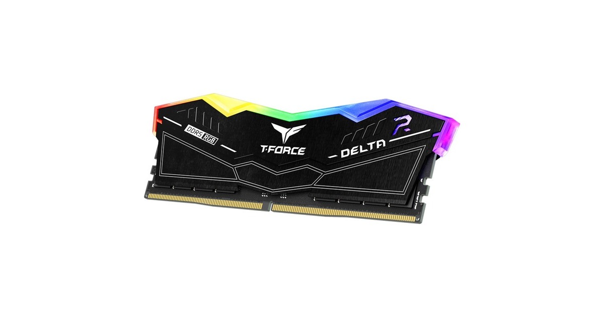 Team Group DIMM 48 GB DDR5-8200 (2x 24 GB) Dual-Kit, Arbeitsspeicher(schwarz, FF3D548G8200HC38EDC01, DELTA RGB, INTEL XMP, AMD EXPO)