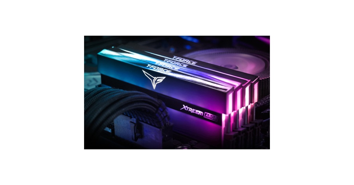 Team Group DIMM 64 GB DDR4-3600 (8x 8 GB) Octo-Kit, Arbeitsspeicher(schwarz, TF10D464G3600HC18JOC01, XTREEM ARGB, INTEL XMP)