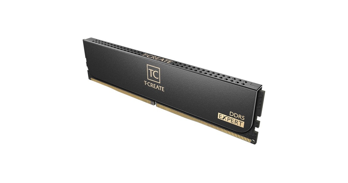 Team Group DIMM 96 GB DDR5-6800 (2x 48 GB) Dual-Kit, Arbeitsspeicher(schwarz, CTCED596G6800HC36DDC01, T-CREATE EXPERT, AMD EXPO)