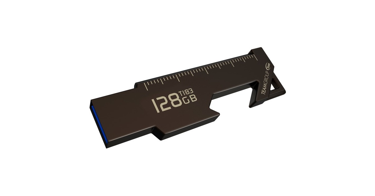 Team Group T183 128 GB, USB-Stick(schwarz, USB-A 3.2 Gen 1)