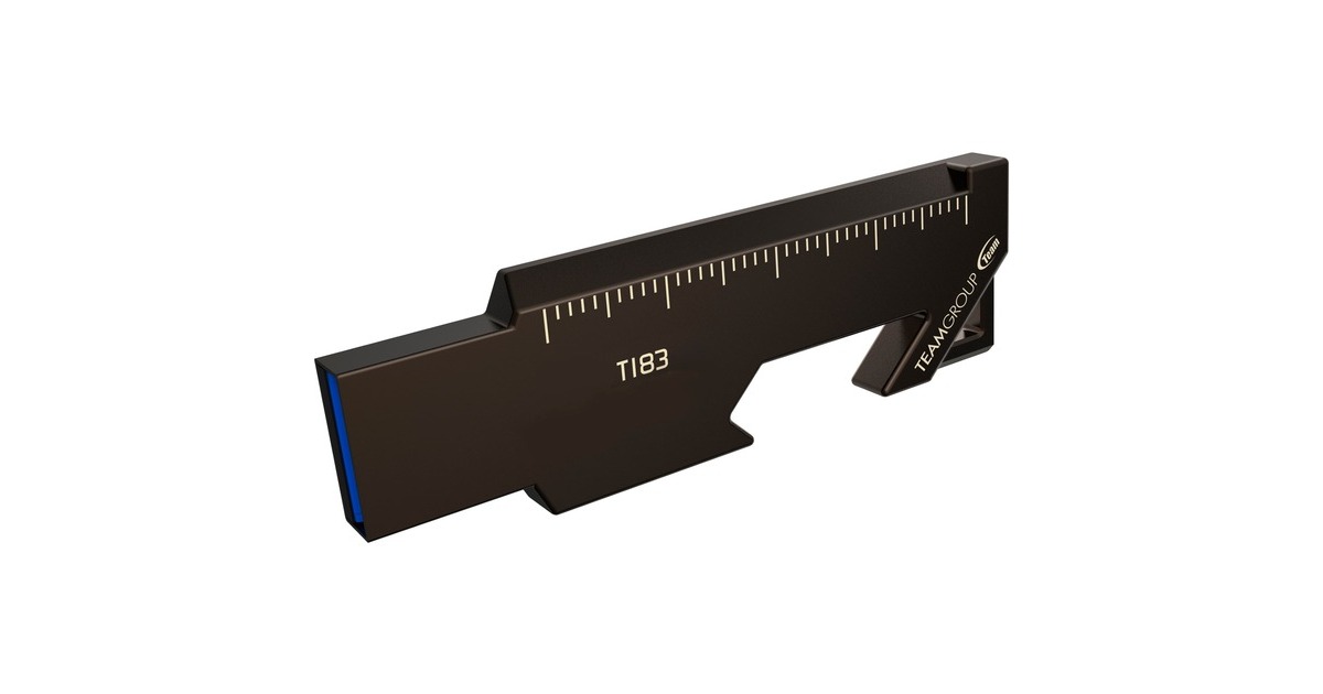 Team Group T183 256 GB, USB-Stick(schwarz, USB-A 3.2 Gen 1)
