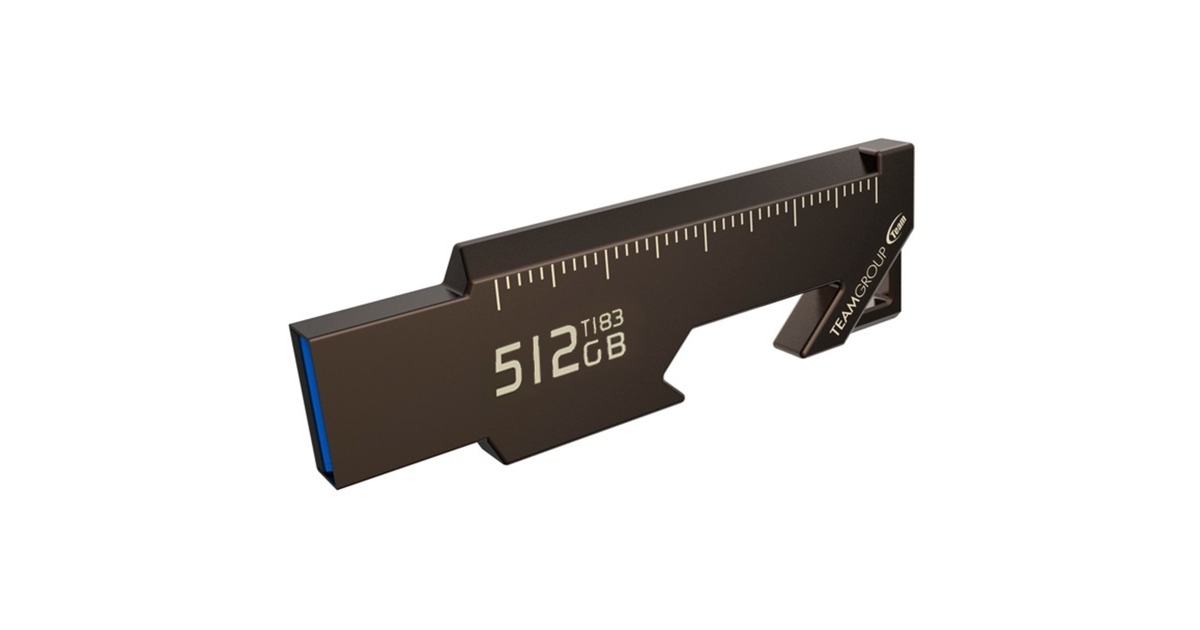 Team Group T183 512 GB, USB-Stick(schwarz, USB-A 3.2 Gen 1)