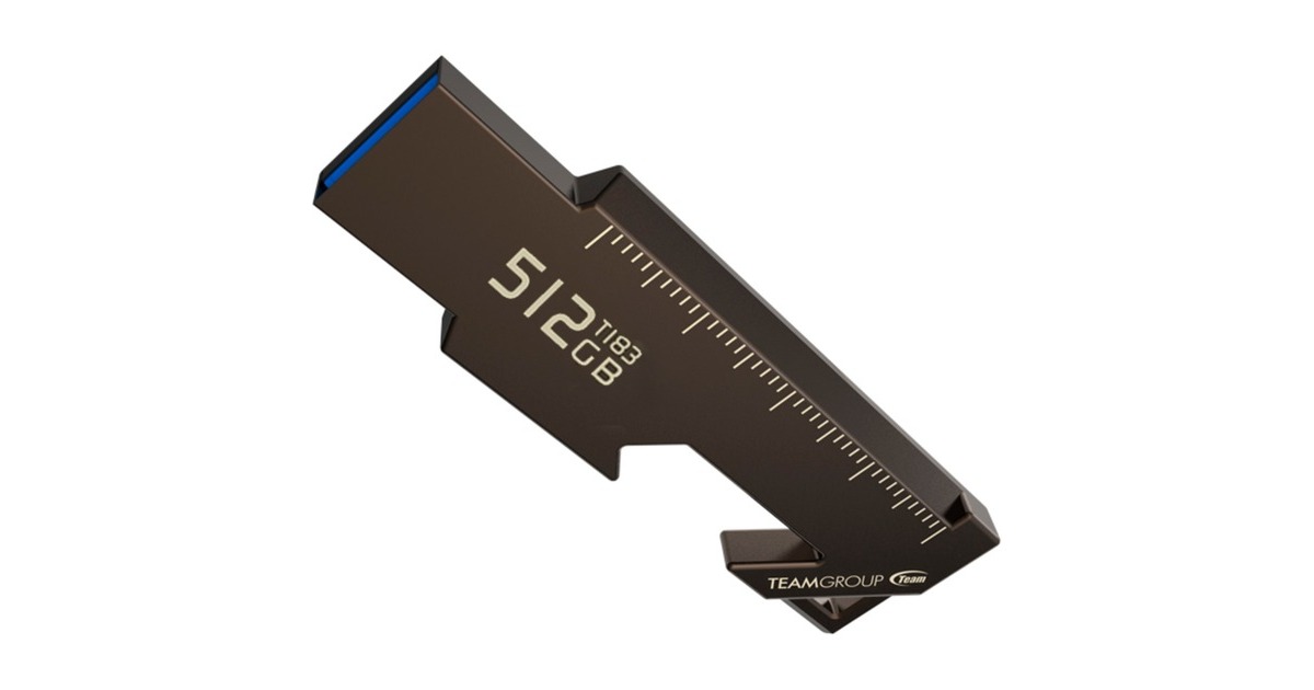 Team Group T183 512 GB, USB-Stick(schwarz, USB-A 3.2 Gen 1)