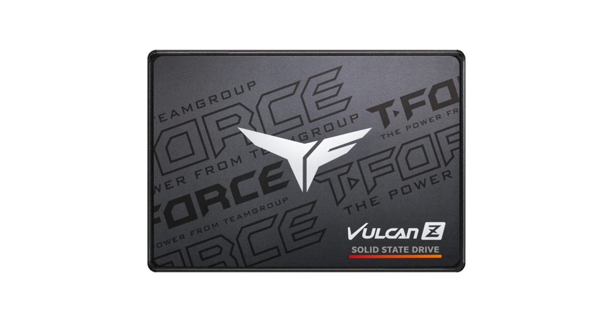 Team Group VULCAN Z 1 TB, SSD(schwarz/grau, SATA 6 Gb/s, 2,5")