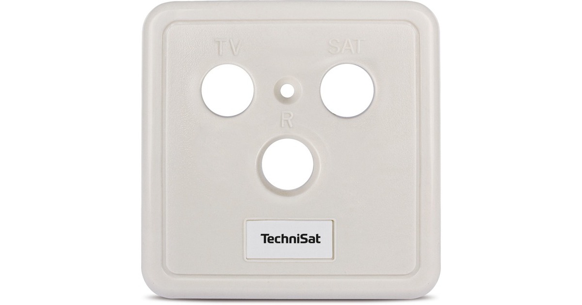 TechniSat Abdeckung für Antennensteckdose RV 600 / 700-E Serie(weiß)