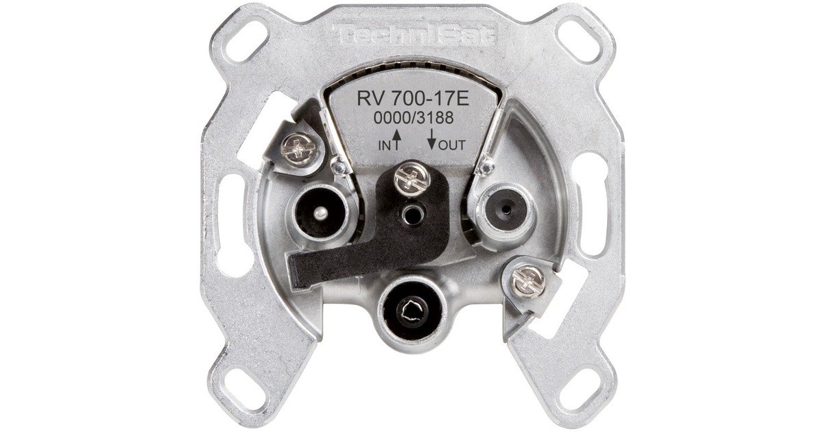 TechniSat Antennen-Dose TechniPro RV 700-17E, Anschlussdose