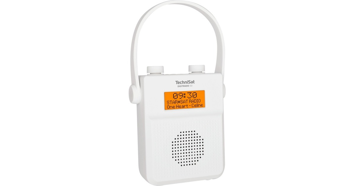 TechniSat DIGITRADIO 30(weiß, Bluetooth, IPX5)