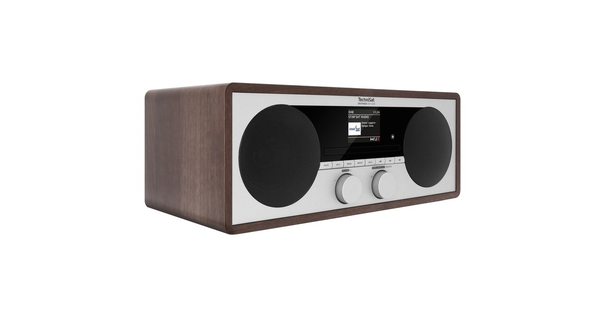 TechniSat DIGITRADIO 451 CD IR, Internetradio(holz, WLAN, Bluetooth, CD)