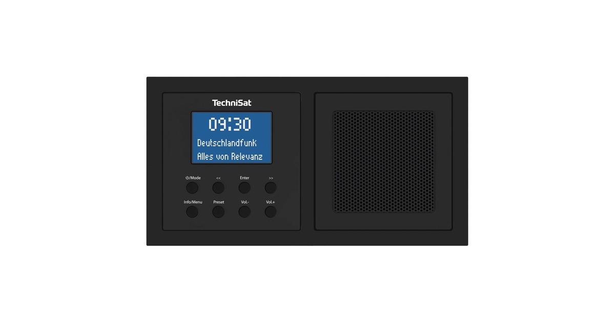 TechniSat DIGITRADIO UP 1(schwarz, DAB+, UKW, RDS)