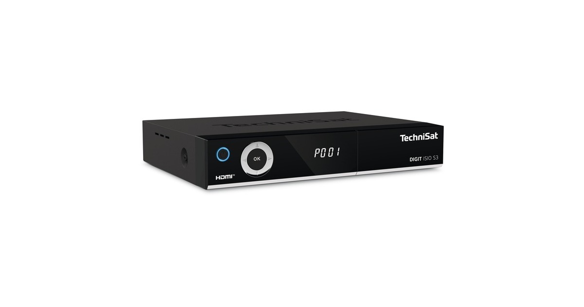 TechniSat DIGIT ISIO S3, Sat-Receiver(schwarz) TechniSat DIGIT ISIO S3, Sat-Receiver(schwarz)