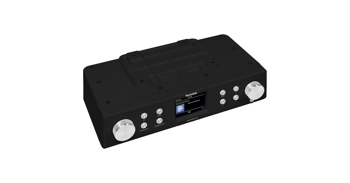TechniSat Digitradio 22(schwarz, UKW, DAB+)