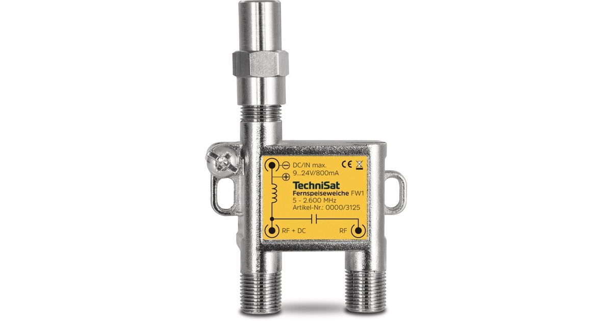 TechniSat Fernspeiseweiche FW1, Verteiler(silber)