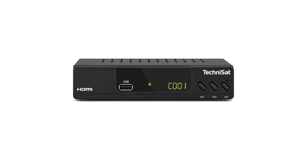 TechniSat HD-C 232, Kabel-Receiver(schwarz, DVB-C, HDMI, SCART, Outlet)