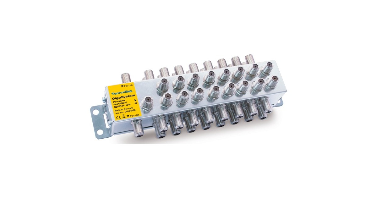 TechniSat Passiver Verteiler 17/P(silber)