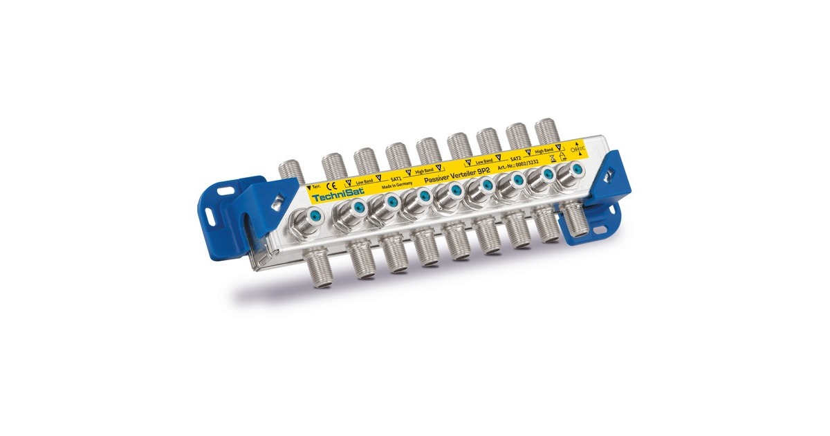 TechniSat Passiver Verteiler 9P2(silber)