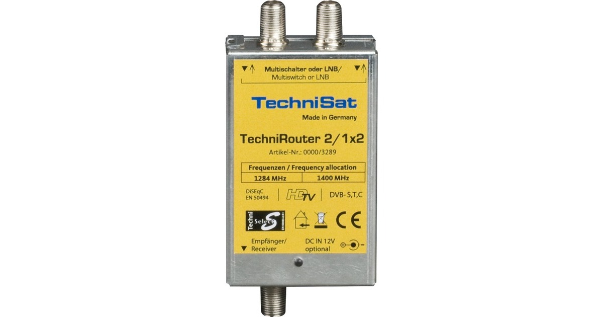 TechniSat TECHNIROUTER MINI 2/1X2, Multischalter(silber)