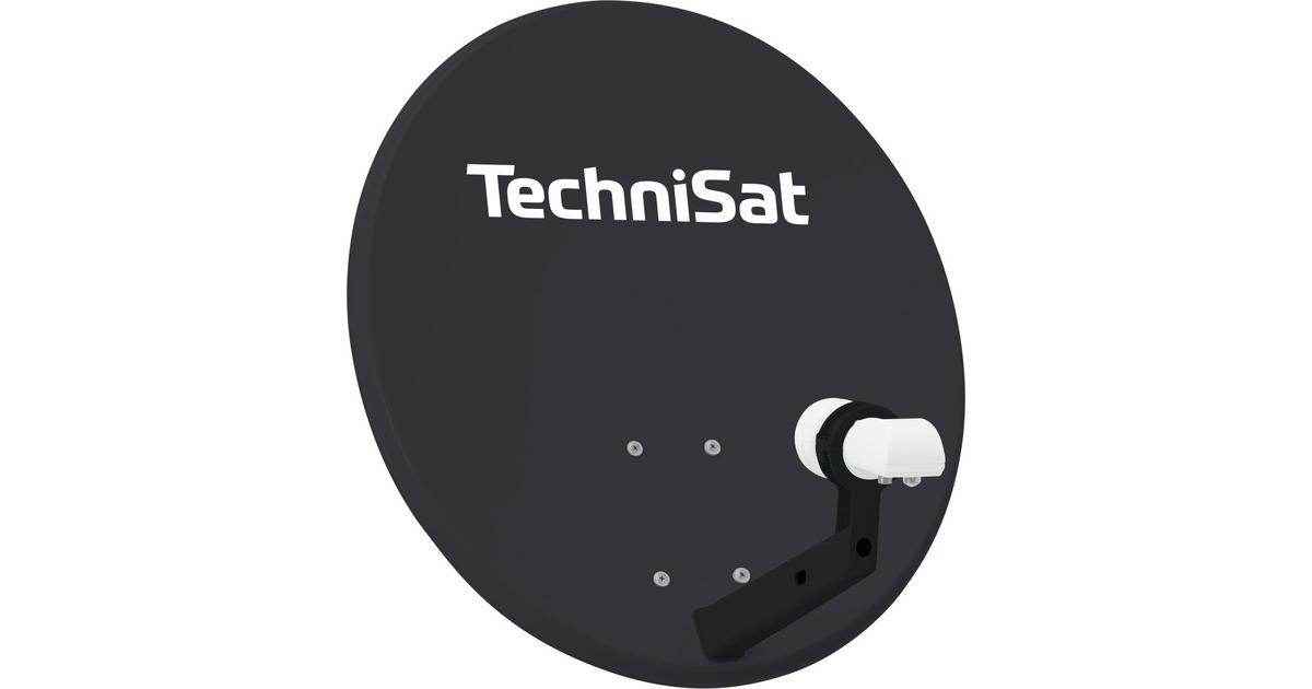 TechniSat TECHNITENNE 60, Sat-Spiegel(anthrazit, Twin LNB)