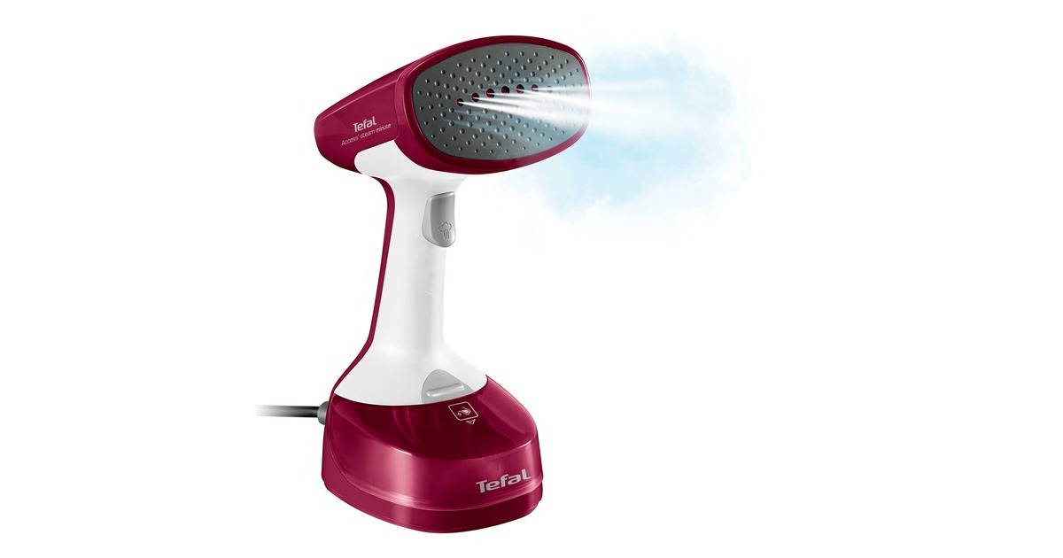 Tefal Access Steam Minute Dampfbürste DT7005, Dampfbügeleisen(violett/weiß)