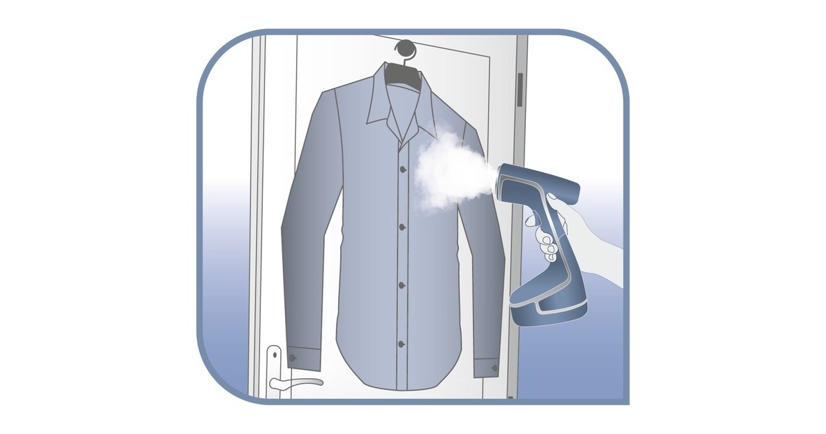 Tefal Access Steam Minute Dampfbürste DT7005, Dampfbügeleisen(violett/weiß)