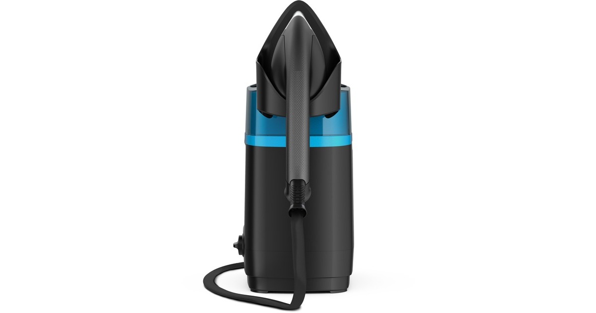 Tefal CUBE Hygiene-Dampfglätter UT 2020, Dampfbügelstation(schwarz/blau)
