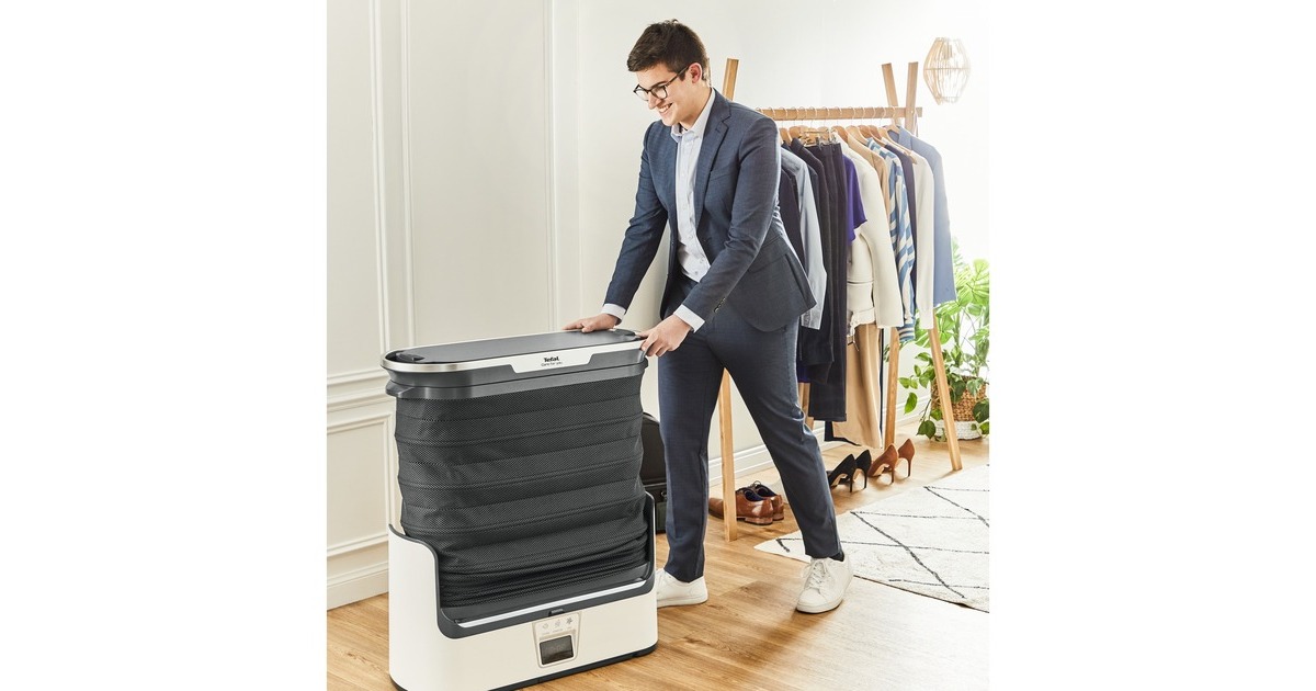 Tefal Care For You Dampfbügelstation YT3040E1(weiß/schwarz, Entknittern, Trocknen und Desinfizieren)