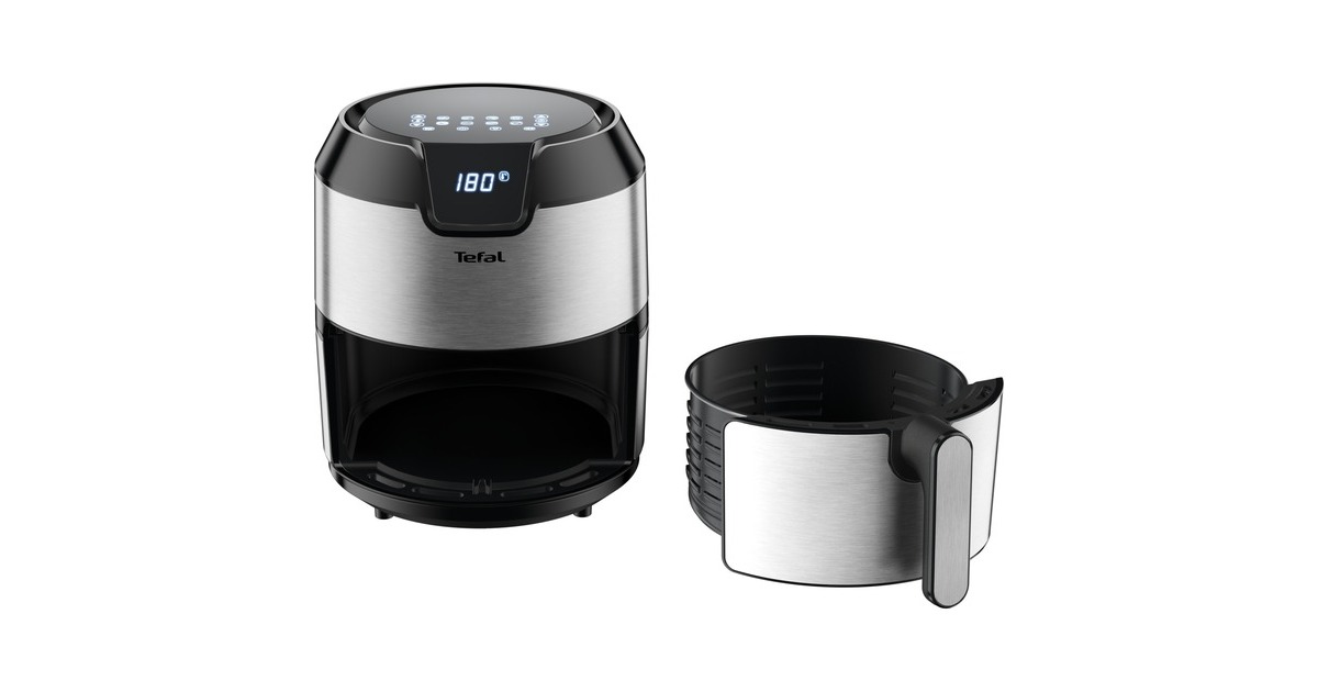 Tefal Easy Fry Deluxe EY401D, Heißluftfritteuse(edelstahl/schwarz)